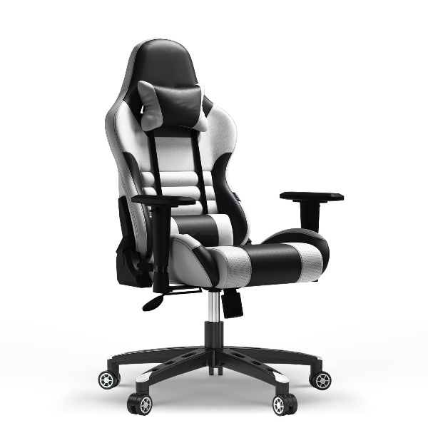 Chaise ergonomique en cuir image 21