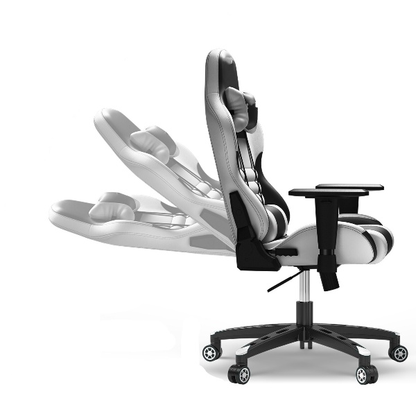 Chaise ergonomique en cuir image 3 10