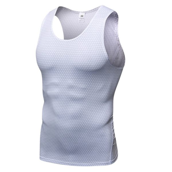 T-shirt de compression sans manches pour hommes 13574 e53d47